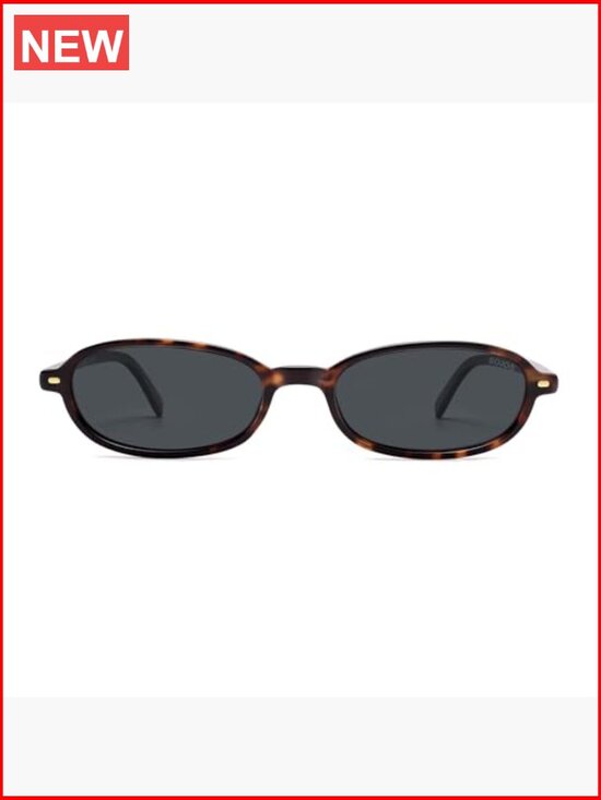 Retro Polarized Rectangular Sunglasses UV400 Protection main image 4